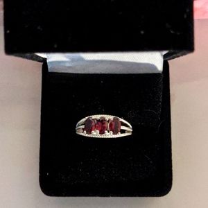 Sterling Silver and Amethyst Ring